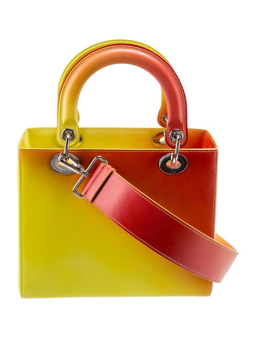 Christian Dior Leather Lady Dior Medium