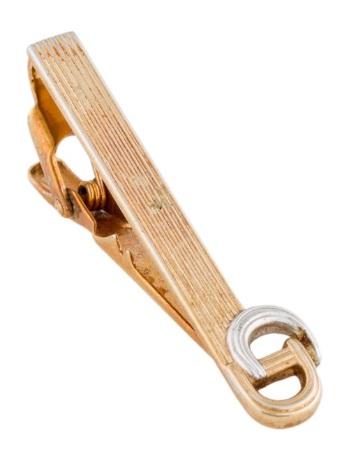 Christian Dior Vintage CD Tie Clip