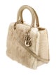 Christian Dior Mink Lady Dior Medium