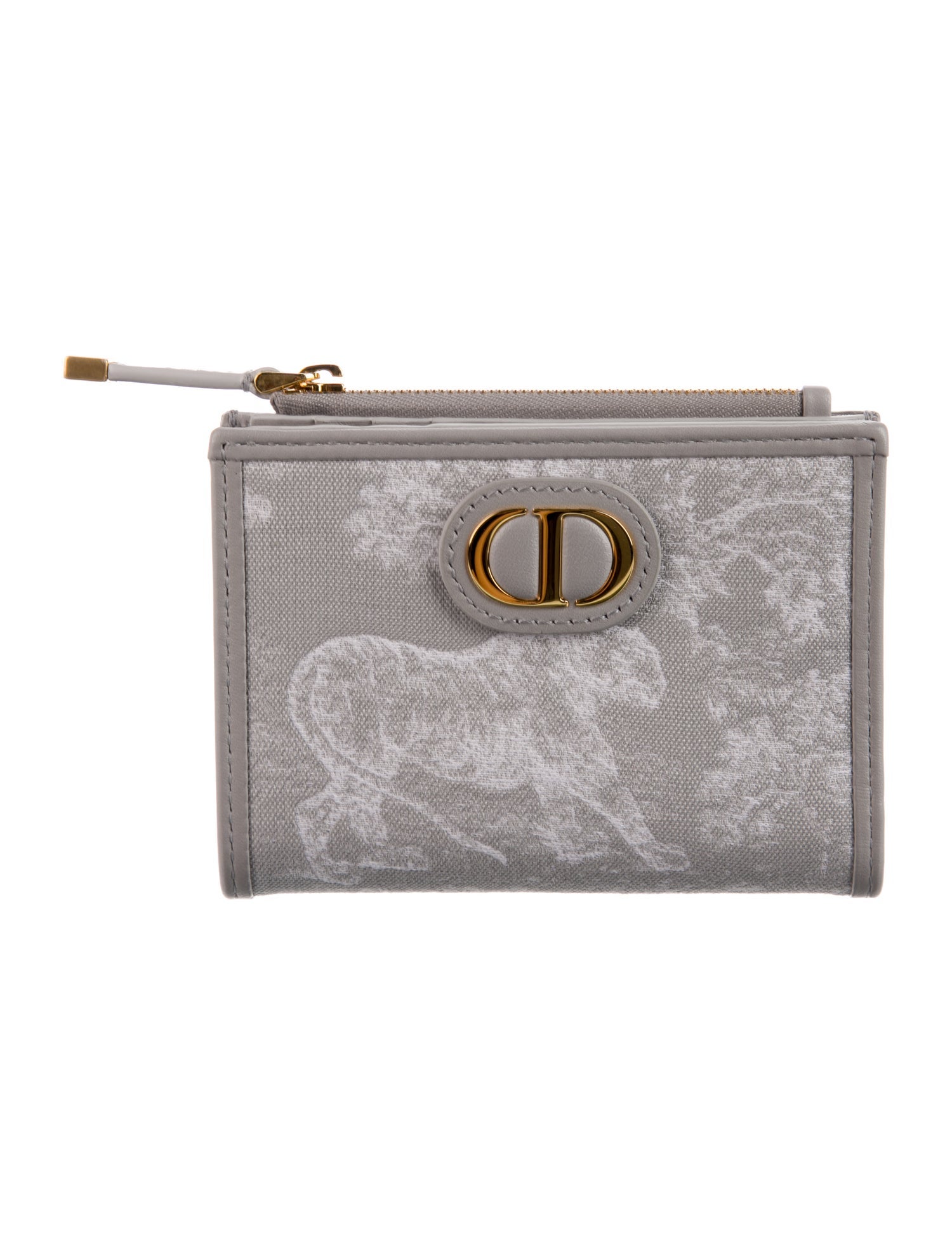 Dior】30 Montaigne Dahlia ウォレット グレー Christian Dior 2024 30 Montaigne Dahlia Wallet - Grey