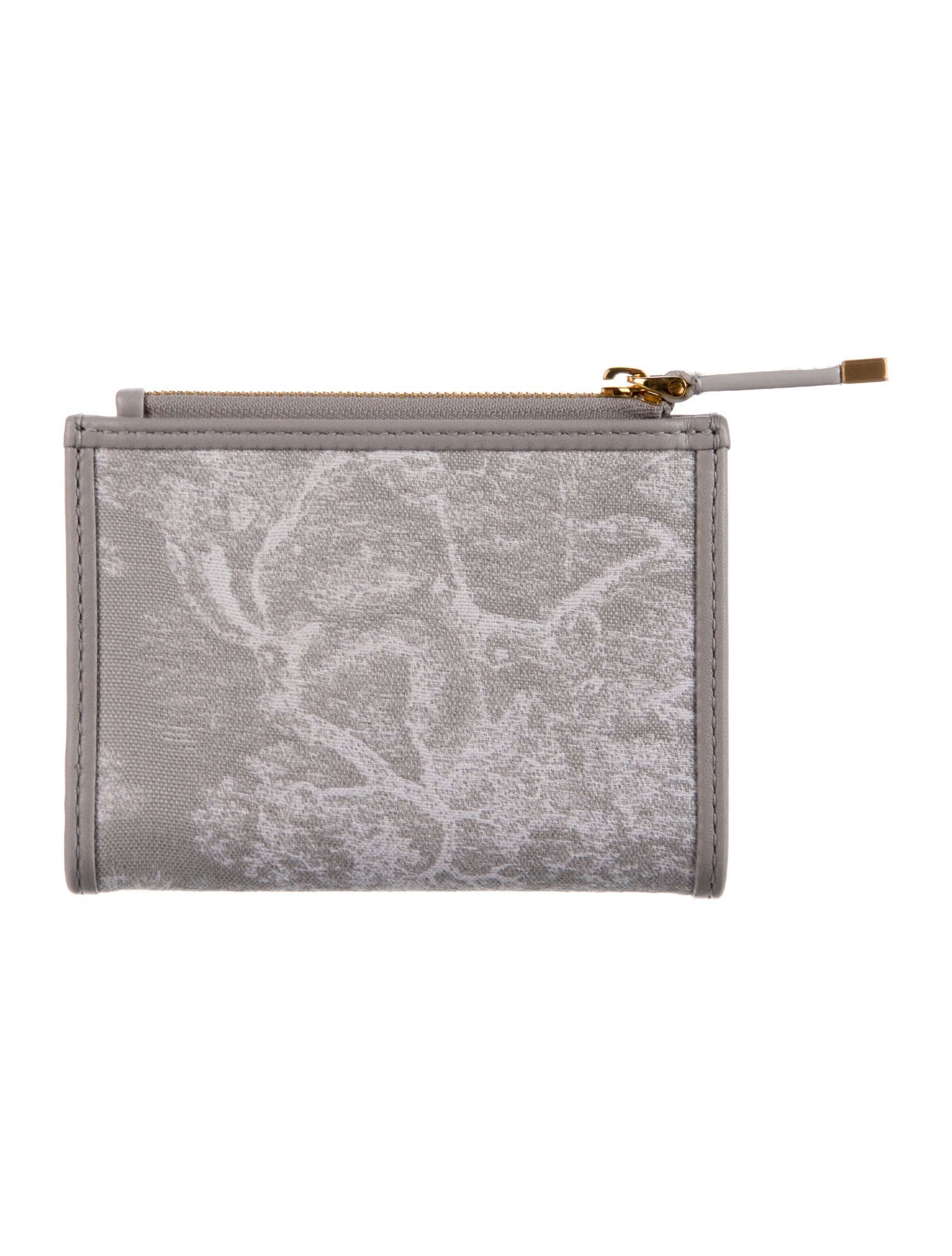 30 Montaigne Dahlia ウォレット グレー 新作】DIOR 30 Montaigne ダリアウォレット グレー＆ブルー