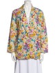 Christian Dior Floral Print Blazer
