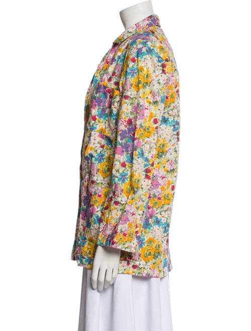 Christian Dior Floral Print Blazer