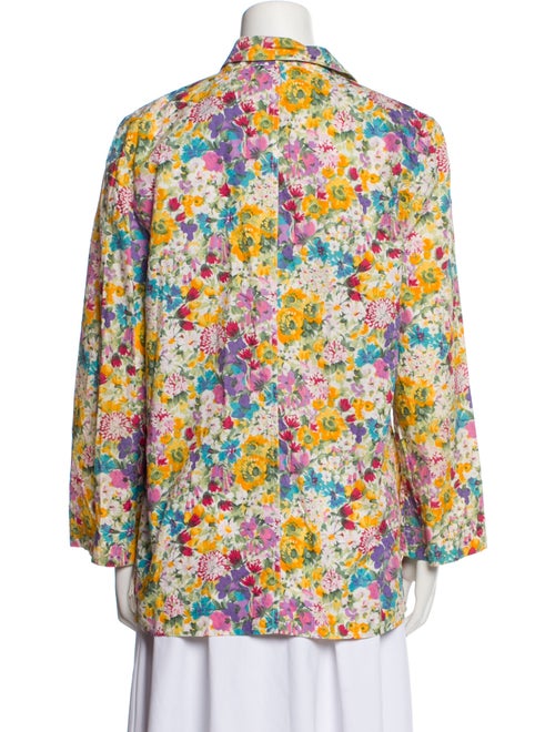 Christian Dior Floral Print Blazer