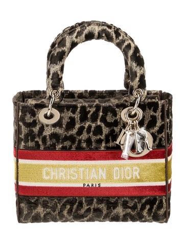 Christian Dior Handle Bags Suede Top Bag Medium