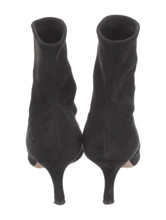 Christian Dior Suede Sock Boots