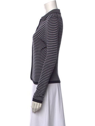 Christian Dior Silk Striped Sweater
