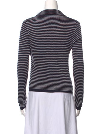 Christian Dior Silk Striped Sweater