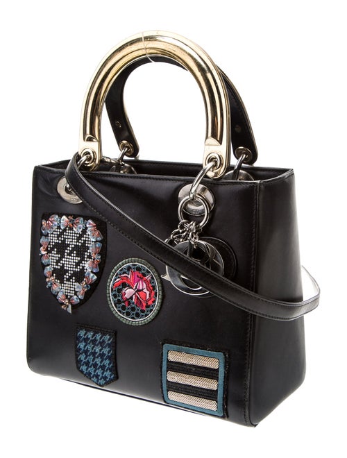 Christian Dior Leather Lady Dior Medium