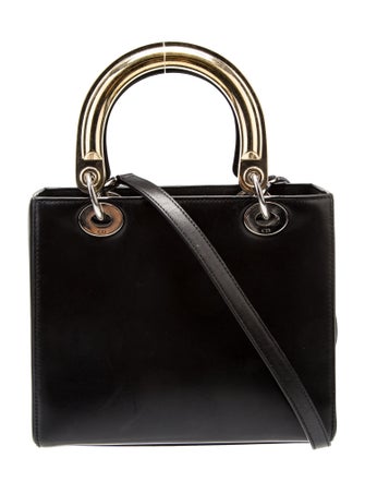 Christian Dior Leather Lady Dior Medium