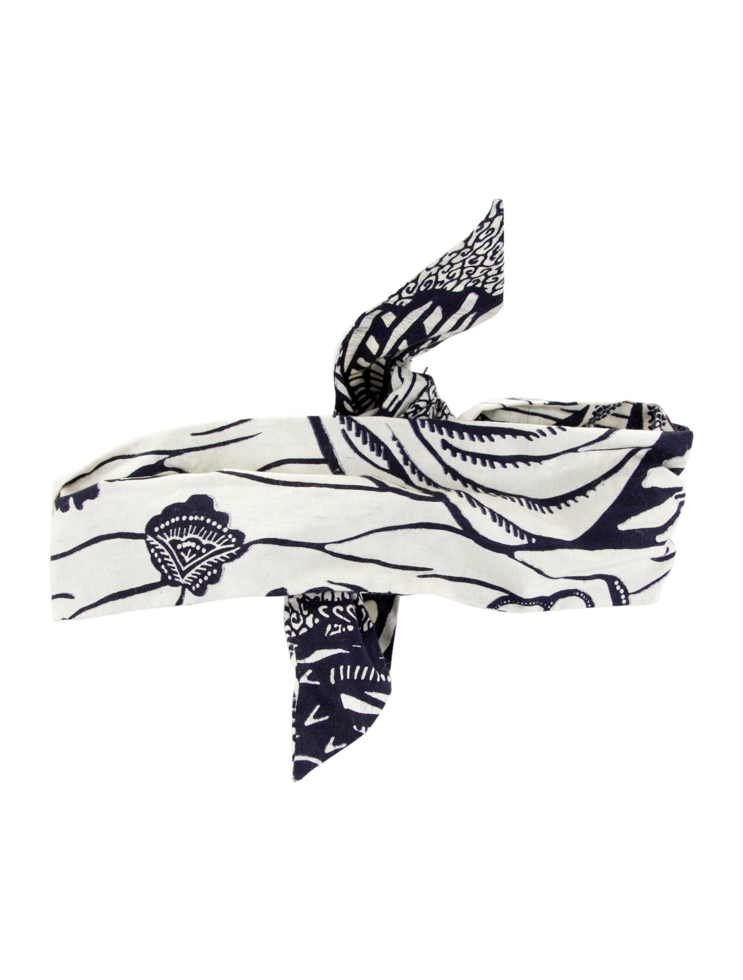 Christian Dior Pattern Print Hair Accessory