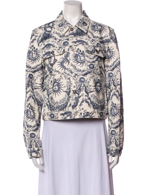 Christian Dior 2024 Floral Print Jacket