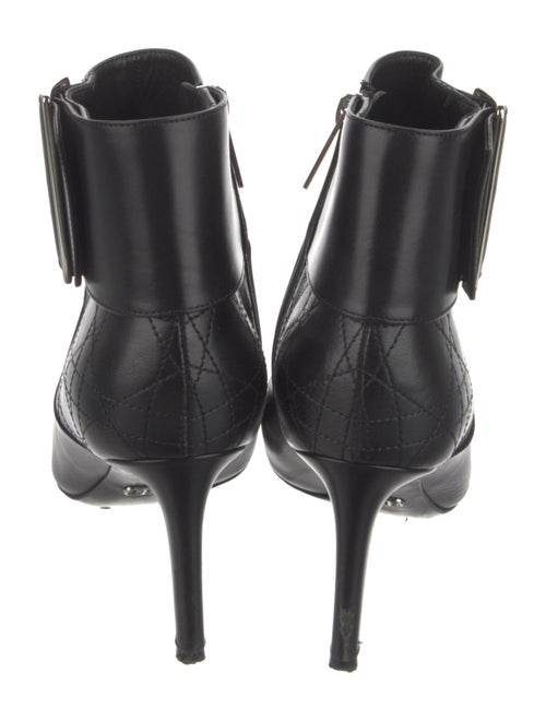 Christian Dior Cannage Pattern Leather Boots