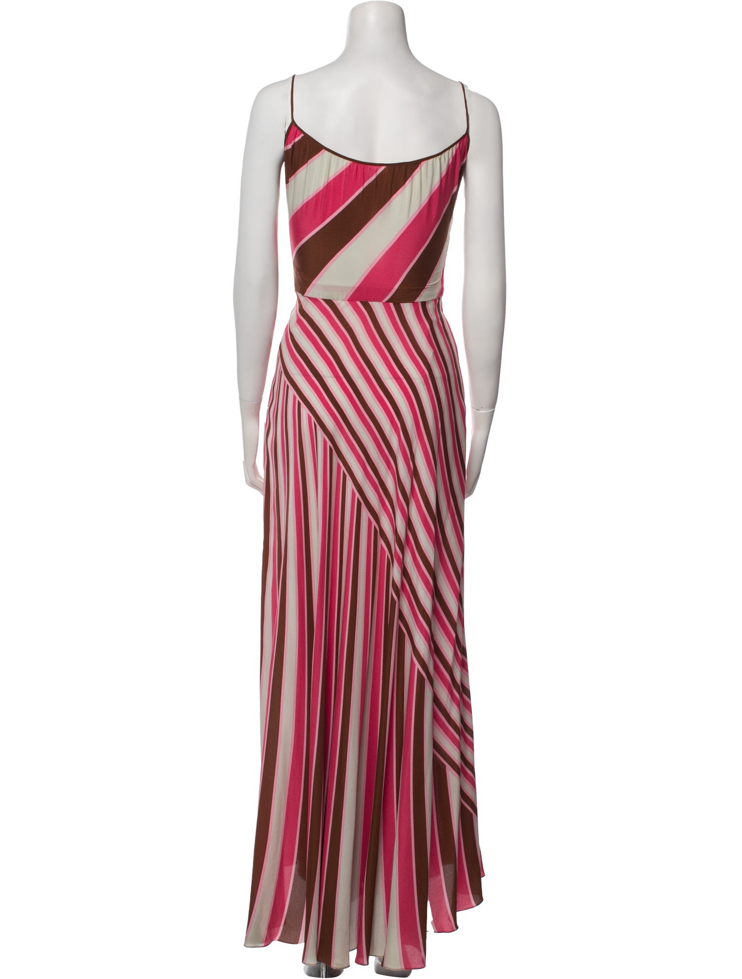 strapless open back dress Wild Rose Ombre Short Sleeve Gown  Multi