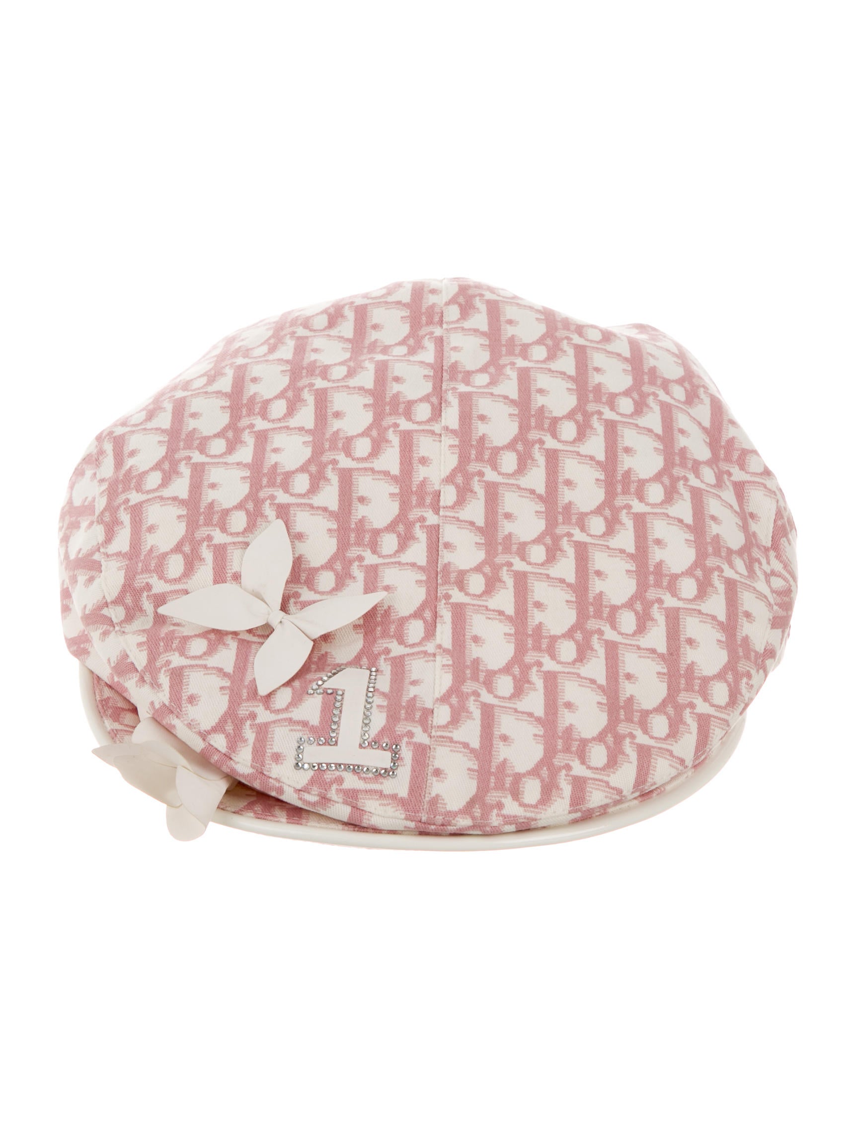 Christian Dior Diorissimo Newsboy Hat 