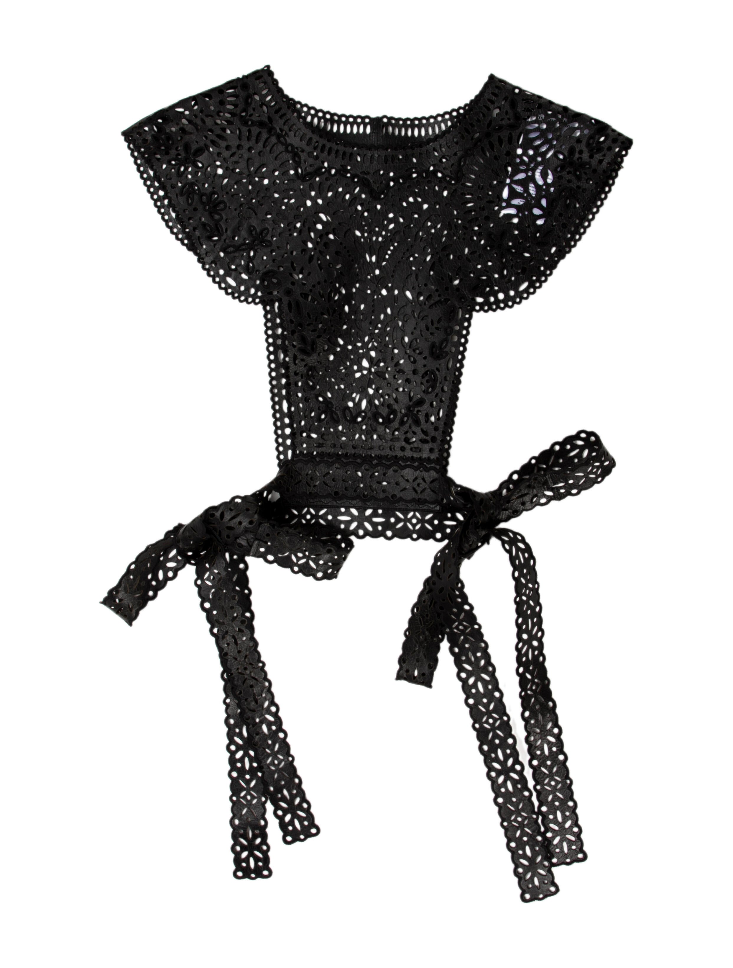 Christian Dior Leather Printed Scarf