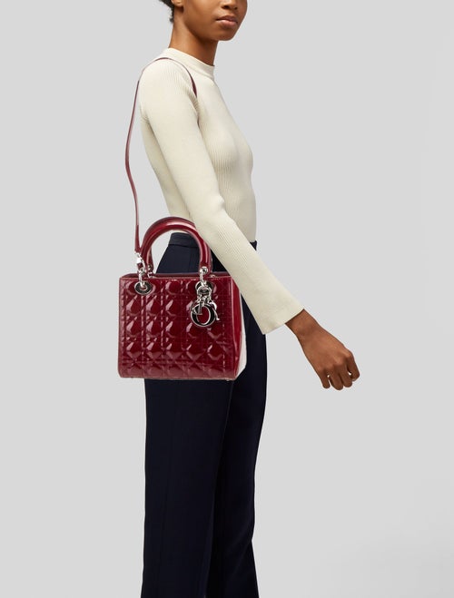 Christian Dior Cannage Lady Dior Medium