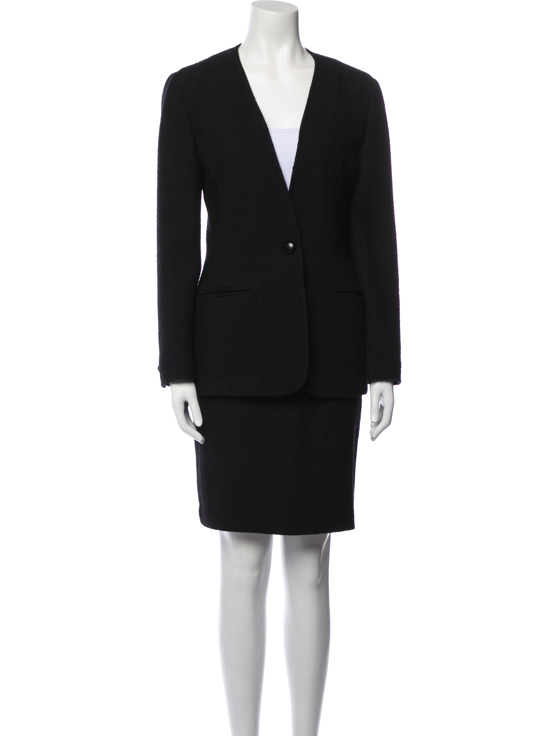 Christian Dior Wool Skirt Suit