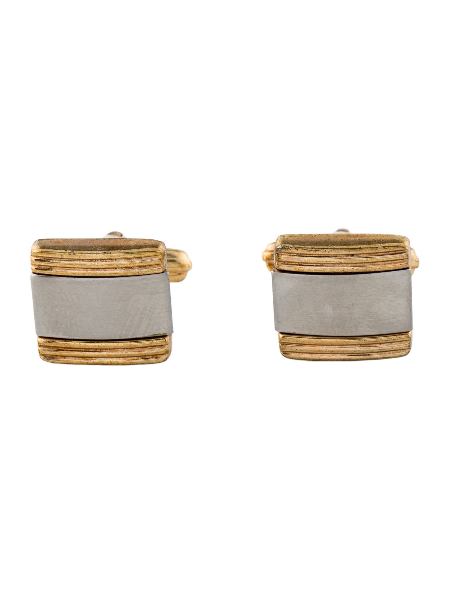 Christian Dior Vintage Square Cufflinks