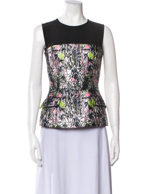 Christian Dior 2021 Floral Print Top