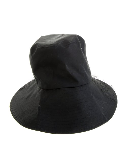 Christian Dior Teddy Bucket Hat w/Veil