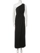 Christian Dior One-Shoulder Long Dress