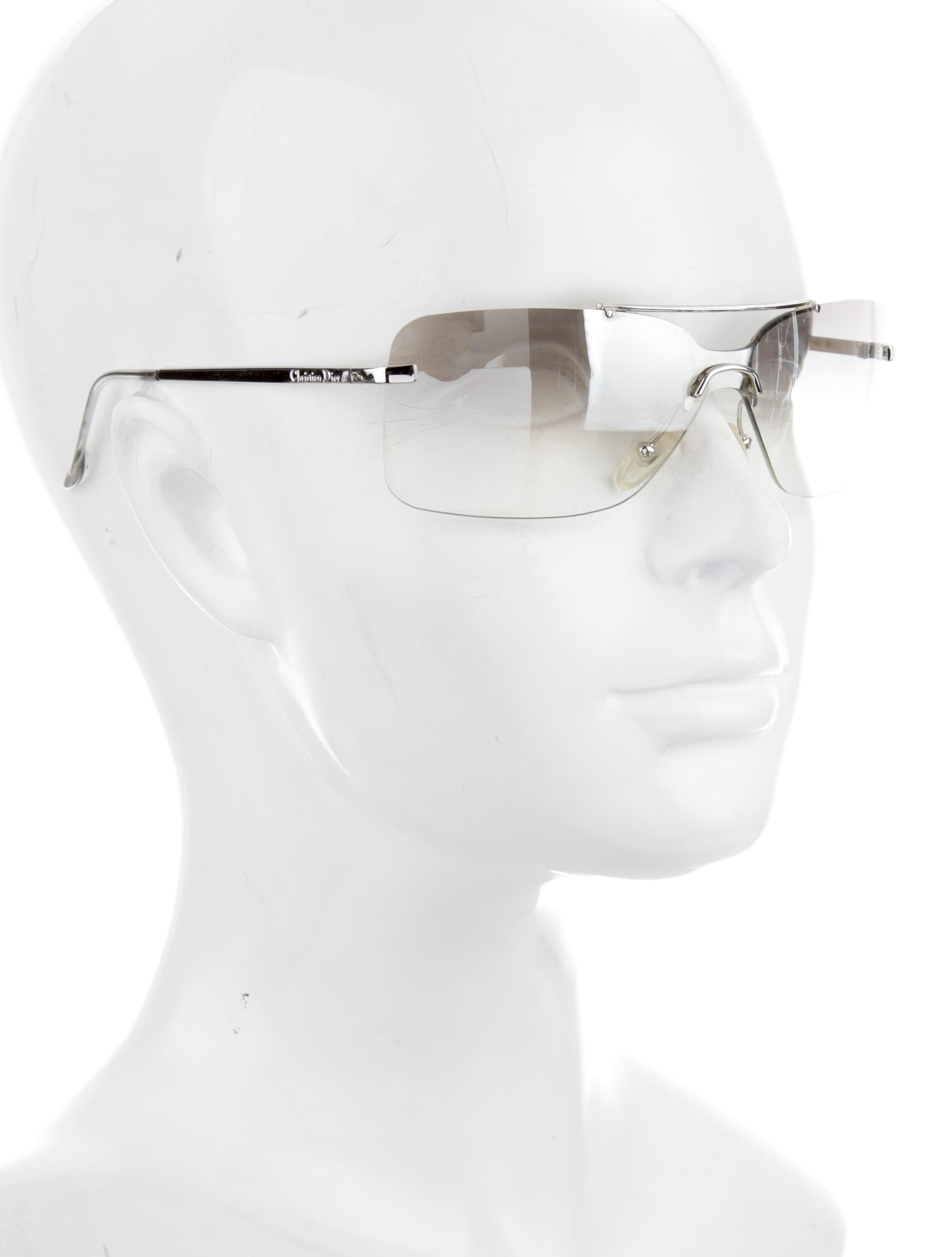 Christian Dior Mini Motard Sunglasses - Metallic Sunglasses
