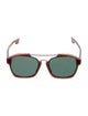 Christian Dior Square Tinted Sunglasses