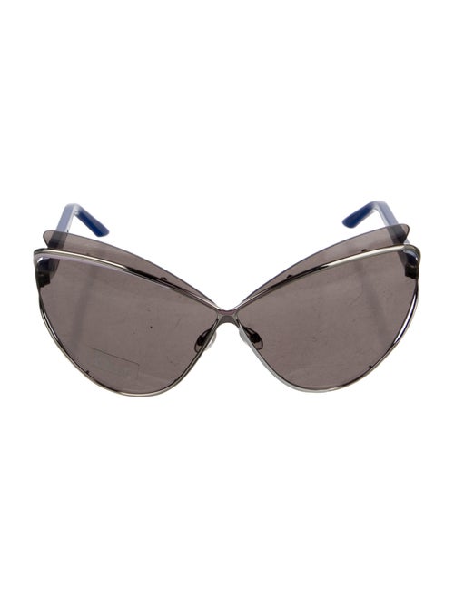 Christian Dior Cat-Eye Mirrored Sunglasses