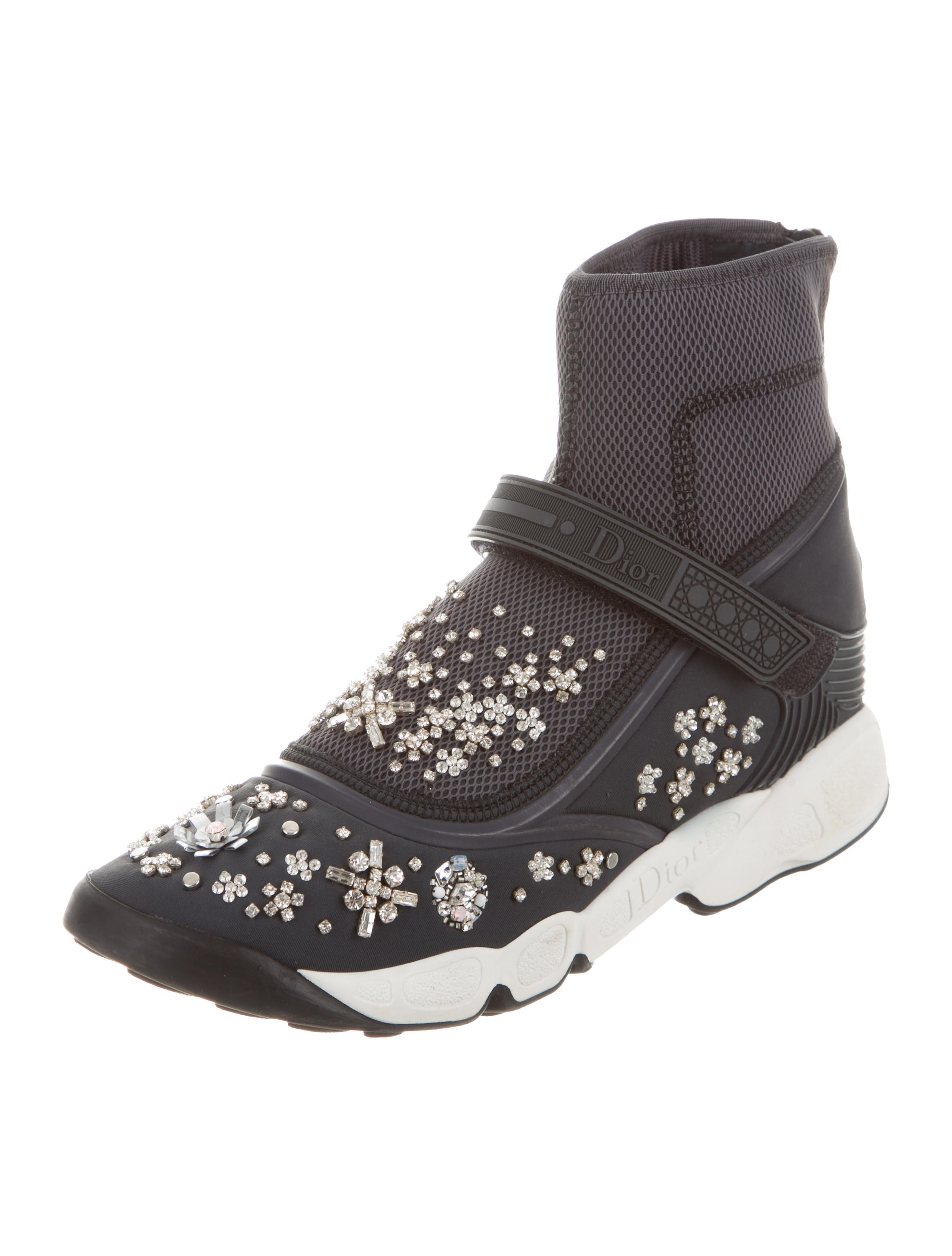 christian dior high cut sneakers