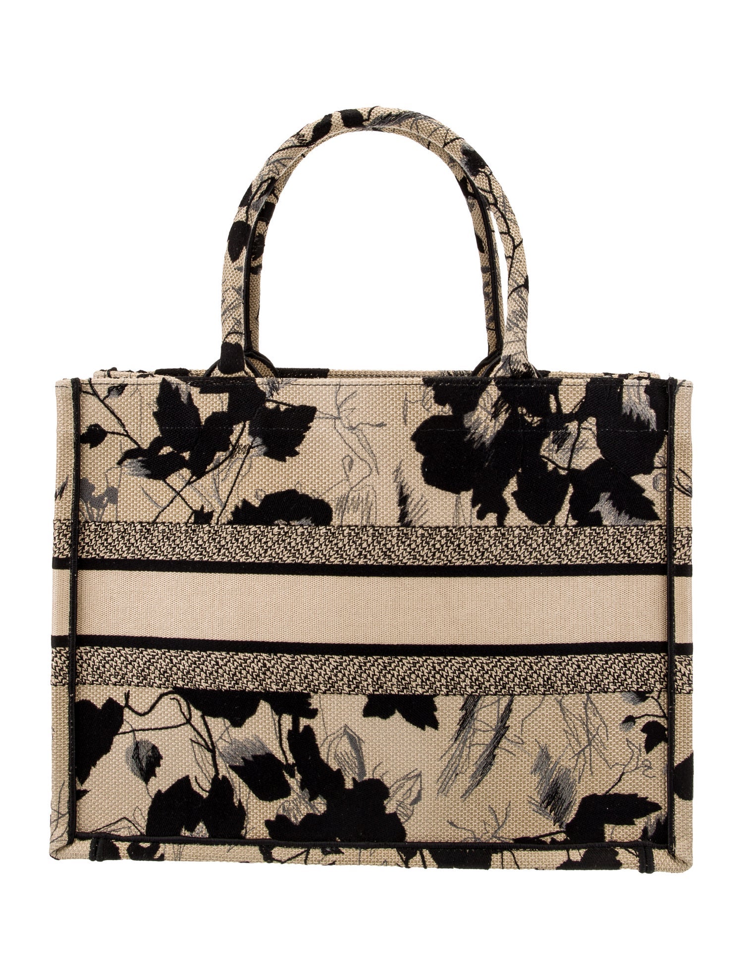 Christian Dior Canvas Book Medium 2024 - Neutrals Totes, Handbags