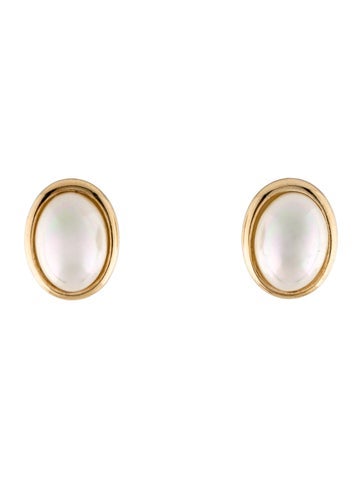 Christian Dior Clip-On Vintage Faux Pearl Earrings