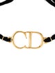 Christian Dior CD Cord Wrap Bracelet