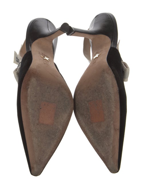 Christian Dior Velvet Slingback Pumps