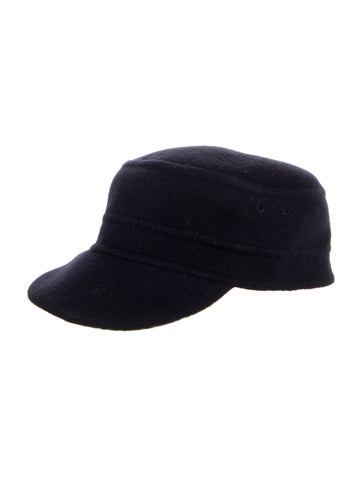 Christian Dior Hats Wool & Silk Newsboy Cap