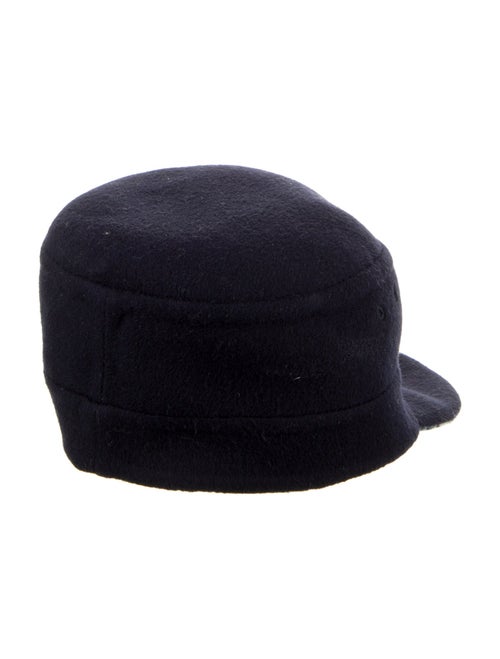 Christian Dior Wool & Silk Newsboy Cap