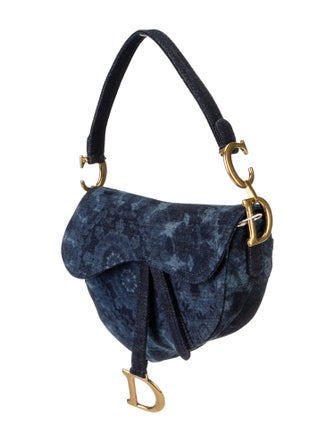 Christian Dior Denim Saddle