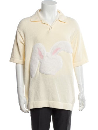 Dior x ERL 2023 Graphic Print Polo Sweater