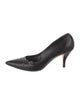 Christian Dior Cannage Pattern Leather Pumps