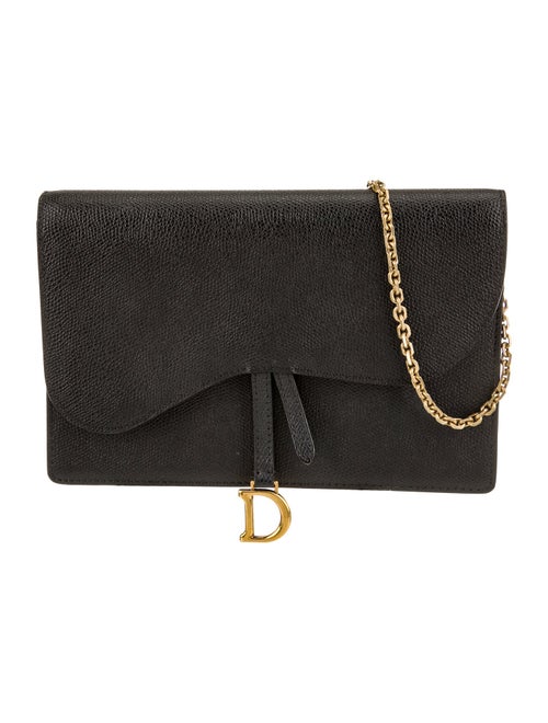 Christian Dior Leather Saddle