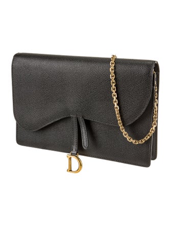 Christian Dior Leather Saddle