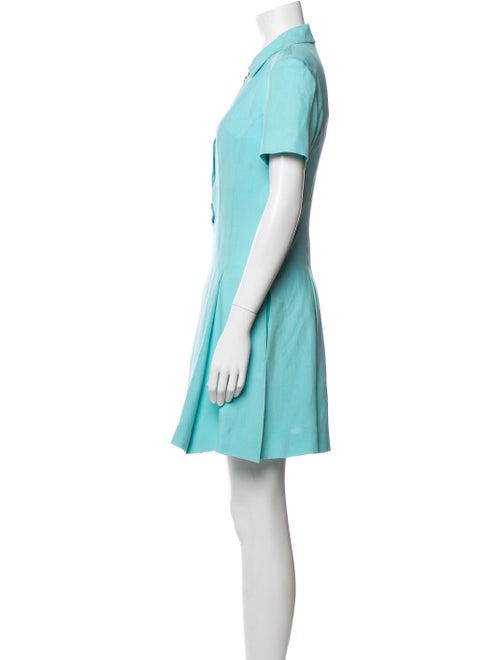 Christian Dior Silk Pleated Accents Skirt Set