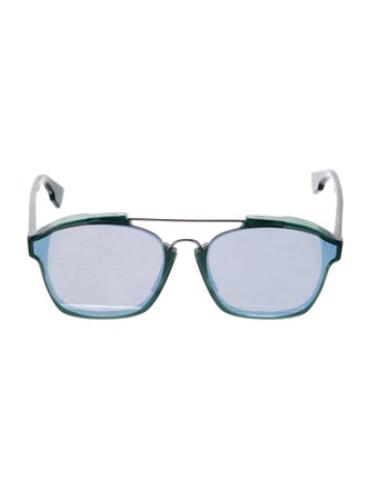 Christian Dior Square Mirrored Sunglasses