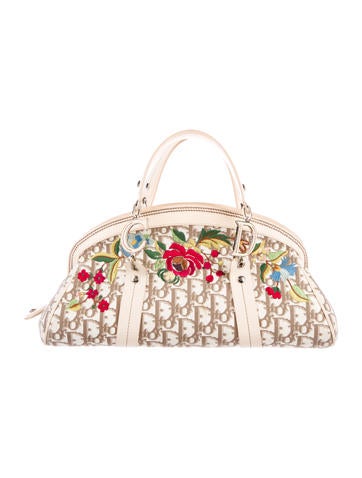 christian dior flower purse