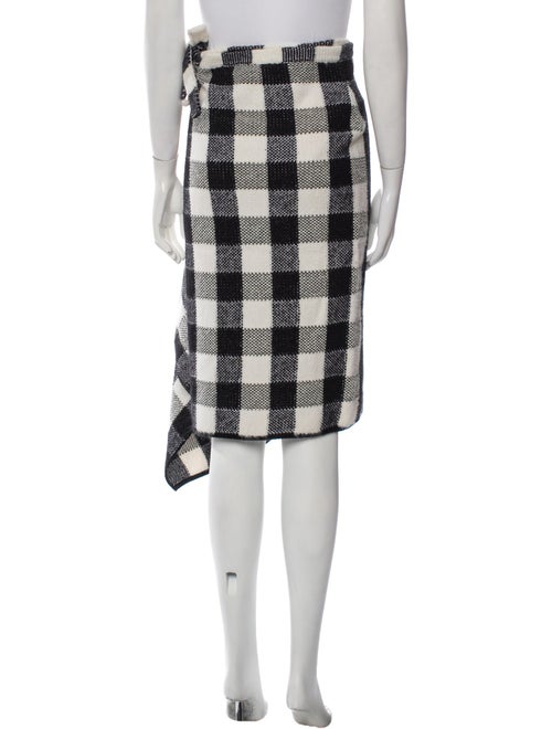 Christian Dior Wool Midi Length Skirt