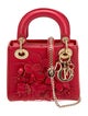 Christian Dior Leather Lady Dior Mini