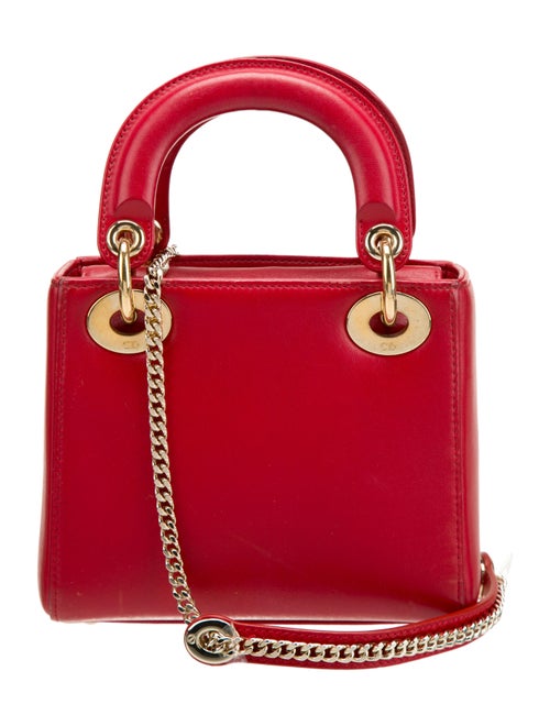 Christian Dior Leather Lady Dior Mini