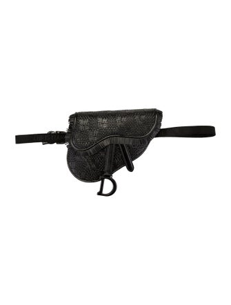 Christian Dior Leather Saddle