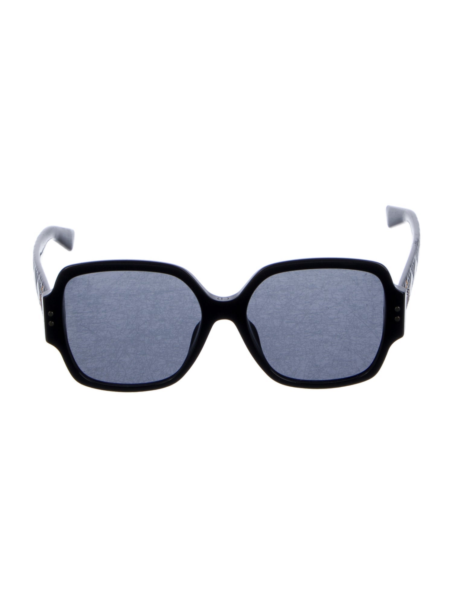 Christian Dior Lady Dior Studs 5 Square Sunglasses - Black  display picture 2