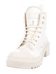 Christian Dior Canvas Combat Boots